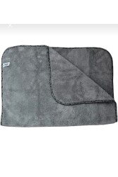 Spark (1 Adet) 2316 Mikrofiber Peluş Oto Kurulama Ve Temizlik Bezi Büyük Boy 60x90 Cm. Gri - 2
