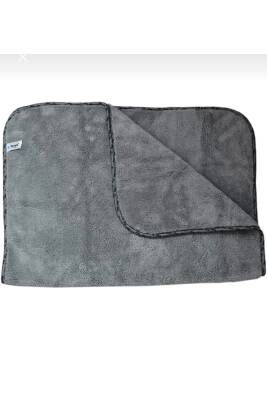 Spark (1 Adet) 2316 Mikrofiber Peluş Oto Kurulama Ve Temizlik Bezi Büyük Boy 60x90 Cm. Gri - 2